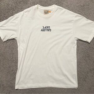 Gallery Dept White Short Sleeve Tee
